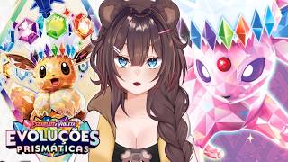 Abrindo PELA PRIMEIRA VEZ Cartinhas Pokémon | Evolução Prismática