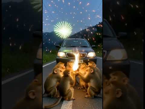 🐒 Monkey Ka Birthday 🎂 | "Bhai Ka Birthday Hai Aaj!" 😂 | Funny Animal Short