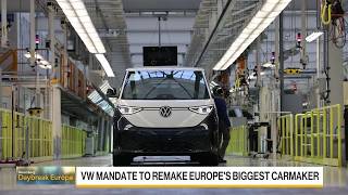 YouTube video thumbnail: VW Approves Plan for 50,000 Additional Job Cuts