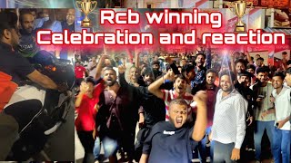 HAYABUSA MAD REACTION😍 AFTER RCB WINNING THE TROPHY 🏆 AFTER 18Years | BENGALURU PUBLIC CELEBRATION 🔥