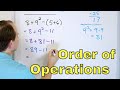 Order of Operations and Expressions