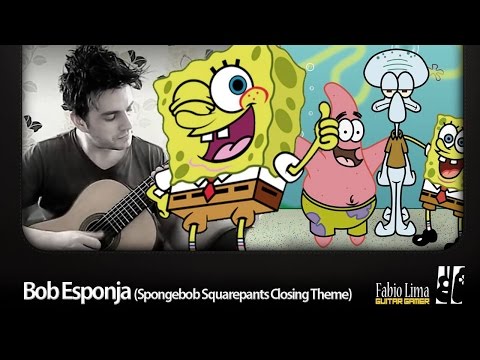 Bob Esponja (Spongebob Squarepants Closing Theme) - GuitarGamer Fabio Lima (Acoustic Guitar)