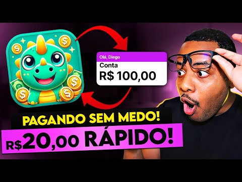 JOGOU, SACOU Aplicativo Pagando R$20,00 NO PIX FÁCIL DEMAIS Para Jogar GRÁTIS App de GANHAR DINHEIRO