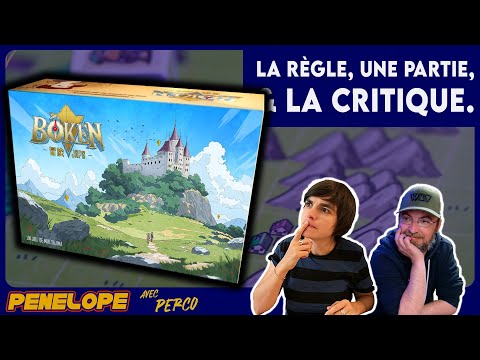BOKEN  -  La règle, la partie, la critique  + Talk : Les jeux vidéos sur plateau, nos JRPG favoris