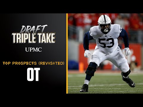 2022 NFL Draft Triple Take: Offensive Tackles (Revisited) | Pittsburgh Steelers video clip
