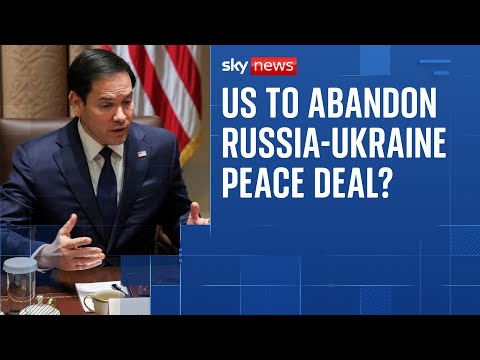 Rubio says Trump ready to move on from Ukraine-Russia peace deal