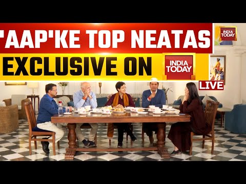 Arvind Kejriwal Exclusive | AAP Top Brass In The Firing Line | Atishi, Manish Sisodia & Saurabh LIVE