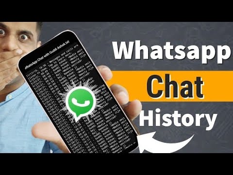 How to See the Chat history of Whatsapp 🔥