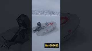 161 days in the ice / in this bay so far. Will we make it to 180 before the ice breaks up?
