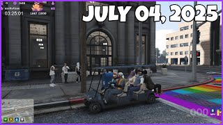 07/04/2025 || Part 1 || Roland | Bryce | ONX RP || Variety || theLGX VOD