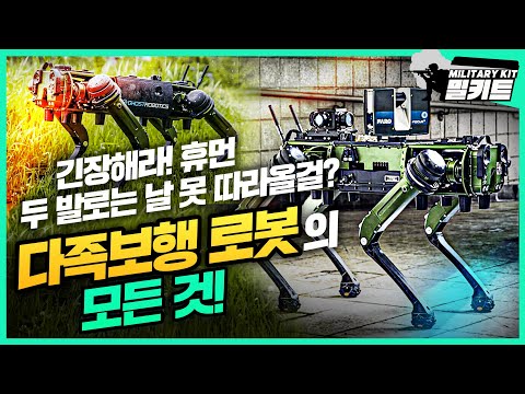 긴장해라! 휴먼 두발로는 날 못 따라올걸? 다족보행 로봇의 모든 것! ★밀키트★ l 국방홍보원