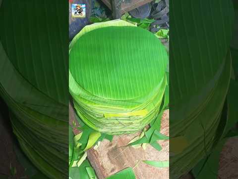 Kele ke patto ke pattal #shorts #food #making