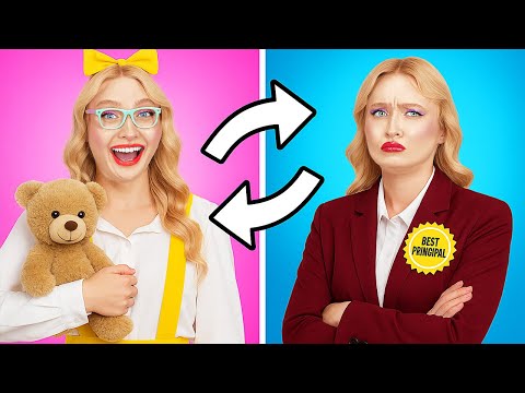 جديد 123 GO! أصبحت أختي الصغيرة مديرة || من يرسم أفضل؟ خدعة الرسم