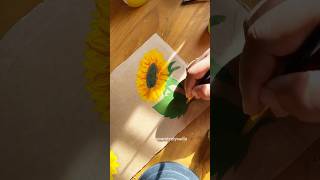 Sunflower 🌻 #art #painting #dua #islamiccalligraphy #sunflower