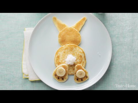 Fluffy Bunny Pancakes I Taste of Home