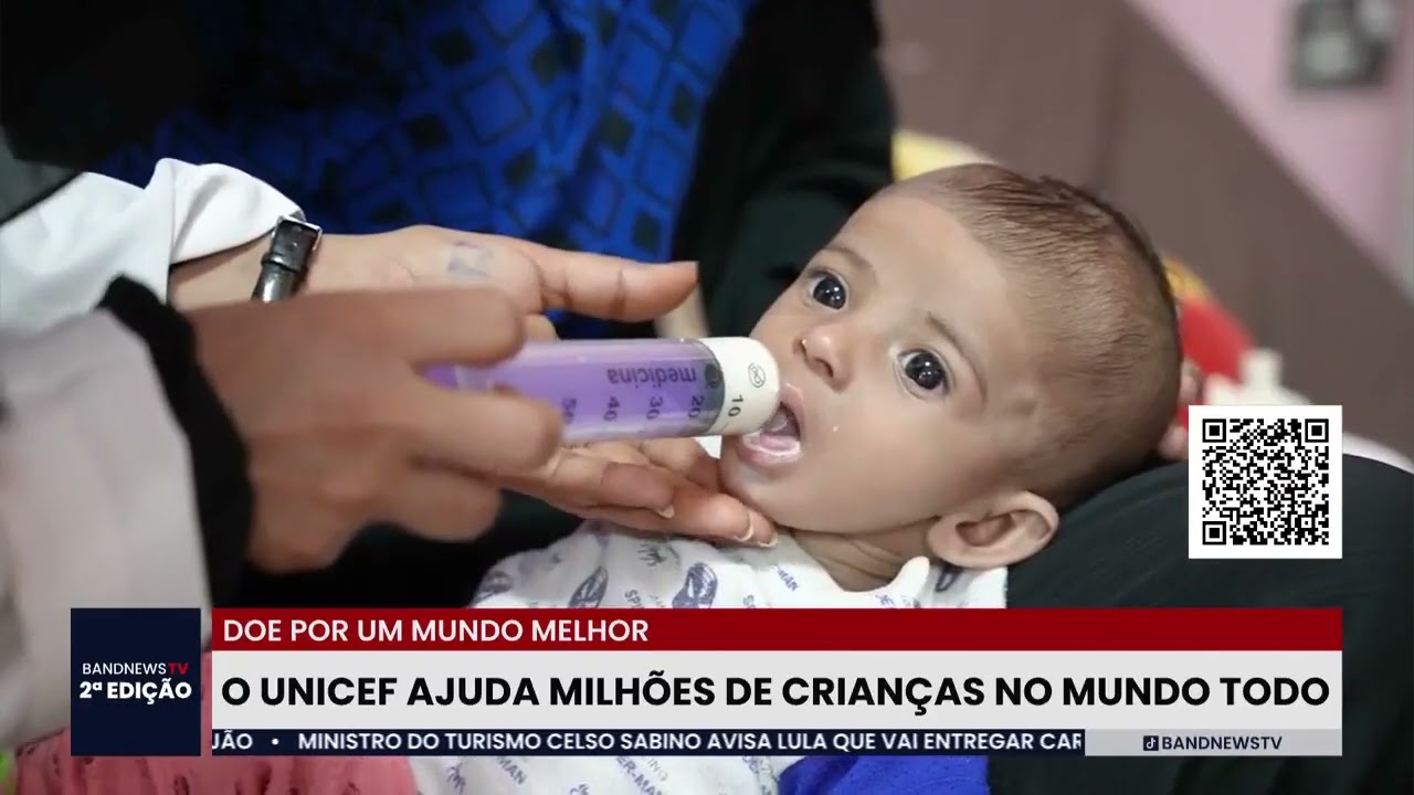 O UNICEF ajuda milhões de crianças no mundo todo | BandNews TV