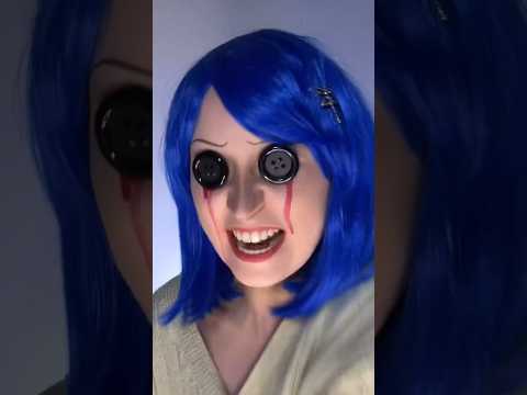 Coraline X Other mother makeup transition #coraline #makeup #trending
