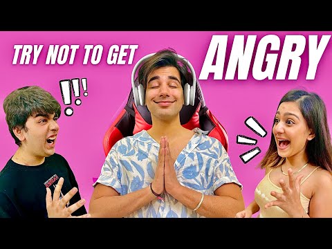 TRY NOT TO GET ANGRY WITH MY BROTHER & SISTER | Rimorav Vlogs