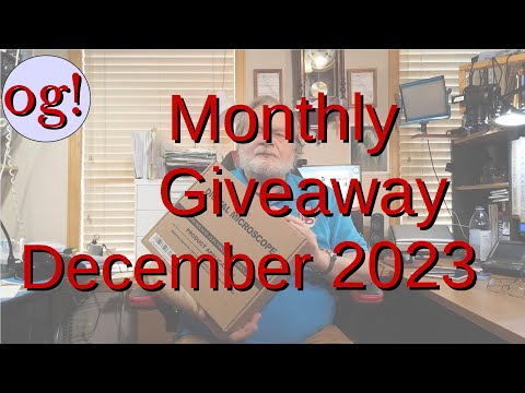 Monthly Giveaway December2023