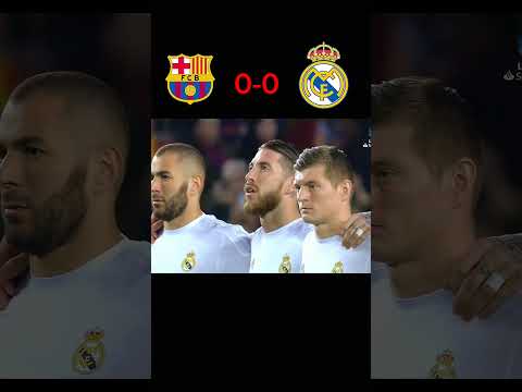Real Madrid vs Barselona ☠️