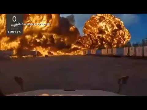 DASHCAM VIDEO: Deadly UPS plane crash and massive explosion at Kentucky airport