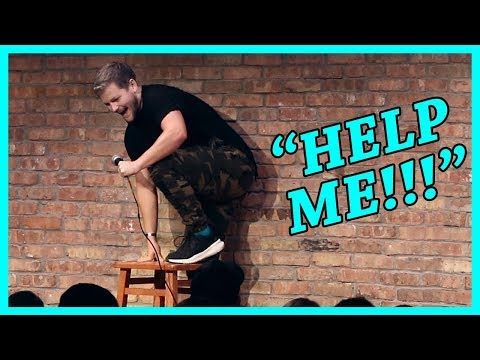 Spider Attacks Comedian On Stage