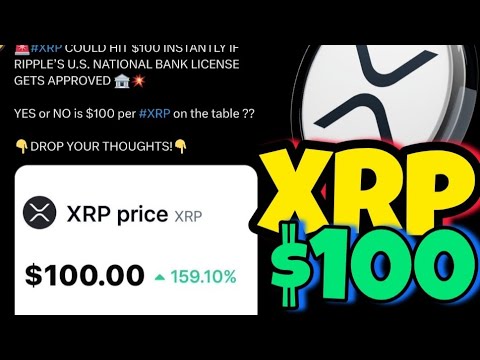 XRP $100 What! #xrp 