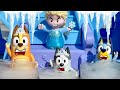 Bluey and Muffin's Ice Castle Adventure