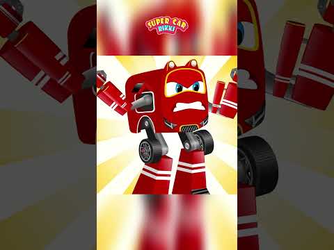 Supercar Rikki Saves Ocean from the Giant Robo Octopus! #rikkishorts #mylittletvcartoon