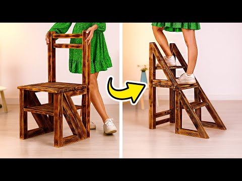 Budget-Friendly Old Furniture Projects: DIY Wooden Transformer Furniture