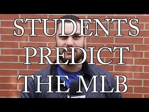 Sports Reporter Jamison White talks with a few UP students about how they think the upcoming MLB season is going to go. 

Music by Bob Thorp