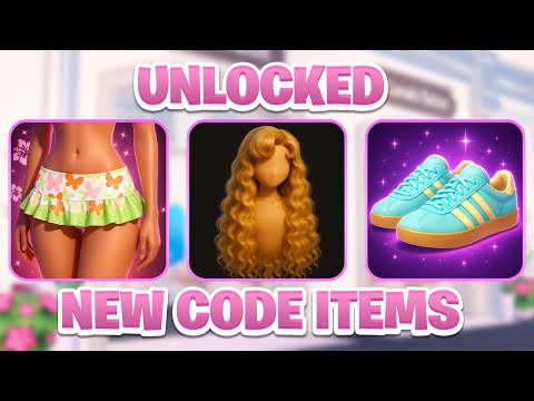 HURRY, DRESS TO IMPRESS ADDED NEW CODE ITEMS!