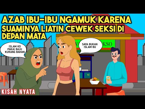AZAB IBU-IBU NGAMUK KARENA SUAMINYA LIATIN CEWEK SEKSI DI DEPAN MATA! | SINETRON KISAH NYATA