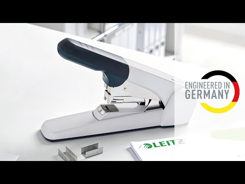 Leitz Heavy Duty Flat Clinch Stapler 5552 Product Video (EN)