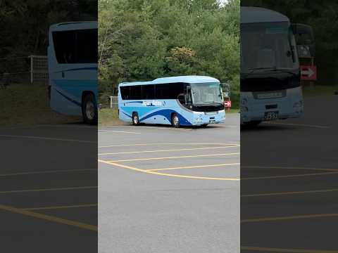 那須どうぶつ王国の駐車場に駐車中のジャパン交通バス サムネイル