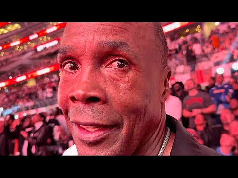 Ray Leonard reacts to Mike Tyson losing to Jake Paul