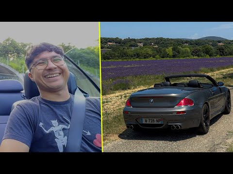 Je vais en Suisse avec ma nouvelle BMW M6 V10 !