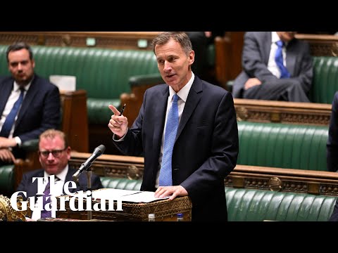 Jeremy Hunt answers question in parliament amid school Raac crisis – watch live