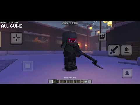 Minecraft GUNS MRS.NIDOS Add-on 💥 Perfect for PvP and survival mode 🧨