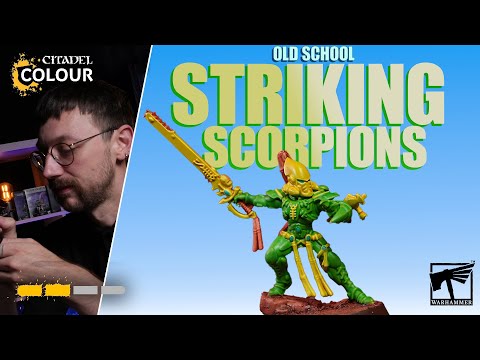 How To Paint: Classic Striking Scorpions | Intermediate | Warhammer 40,000