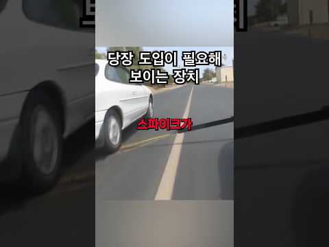 이 장치를 우리나라 경찰차에 도입해야 하는 이유