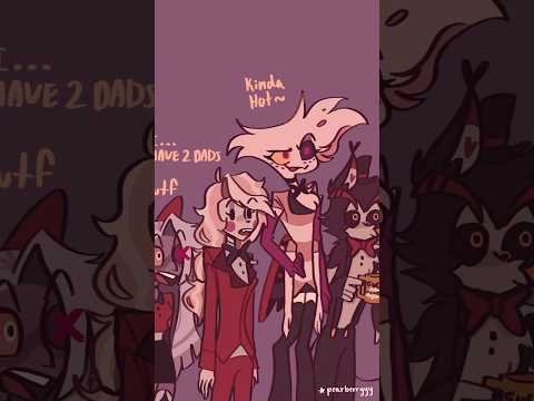 lucifer’s april fool 💛✨ #hazbinhotel #hazbinhotelfanart #radioapple #lucifer #alastor