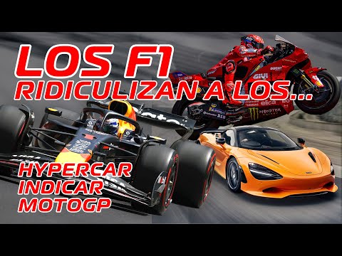 Los FÓRMULA 1 ridiculizan a los HYPERCAR, INDICAR y MOTOGP