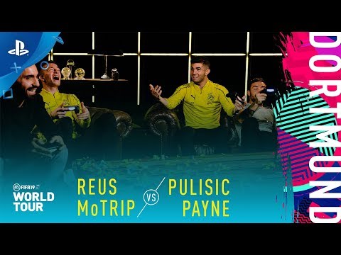 FIFA 19 World Tour - Reus & MoTrip vs Pulisic & Payne | PS4