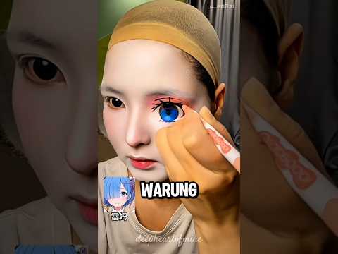 Baru Liat Udah Kayak Waifu! Makeup-nya Gokil! |#shorts #viralvideo #waifu