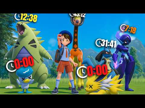 MES POKEMON NE VIVENT QUE 60 MINUTES ⏰ - Pokémon Ecarlate 4K