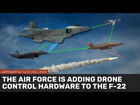 The F-22 will be the first to fight with new drone wingmen