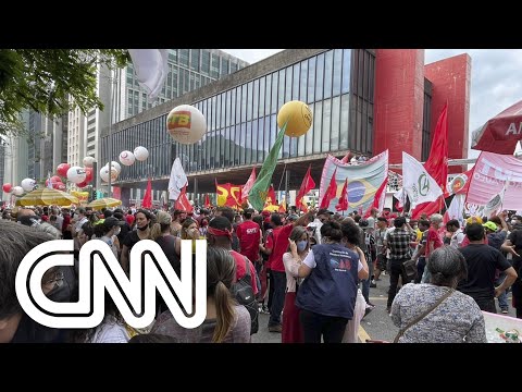 Com Ciro e Haddad, oposição protesta em várias capitais contra governo Bolsonaro | Jornal da CNN
