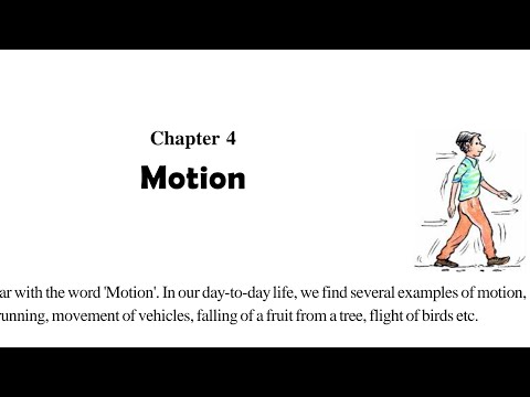 Motion (part 8)| 9th science chapter 4 CGBSE | SCERT | General science | Motion | CGBSE