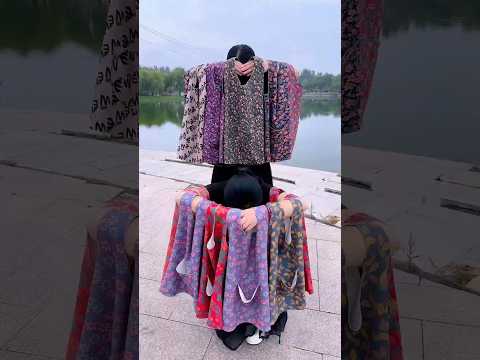 Color Block Knit Wraps 🌈❄️ | Cozy &amp; Stylish Women’s Fashion